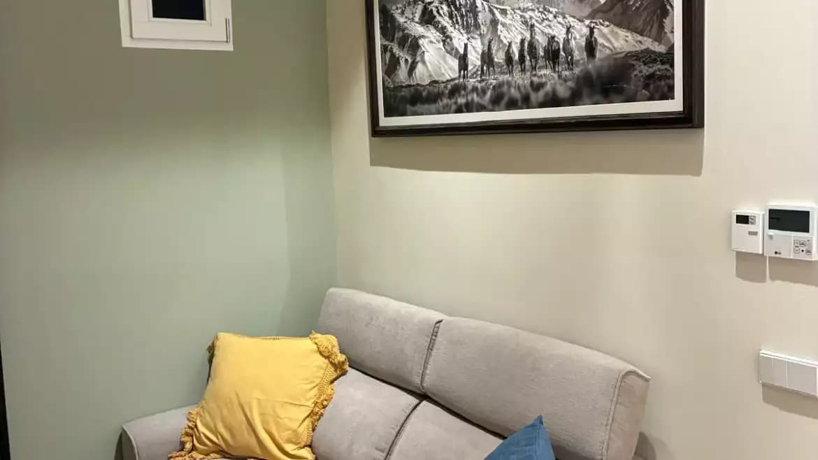 Reading corner, Madrid Salamanca residence